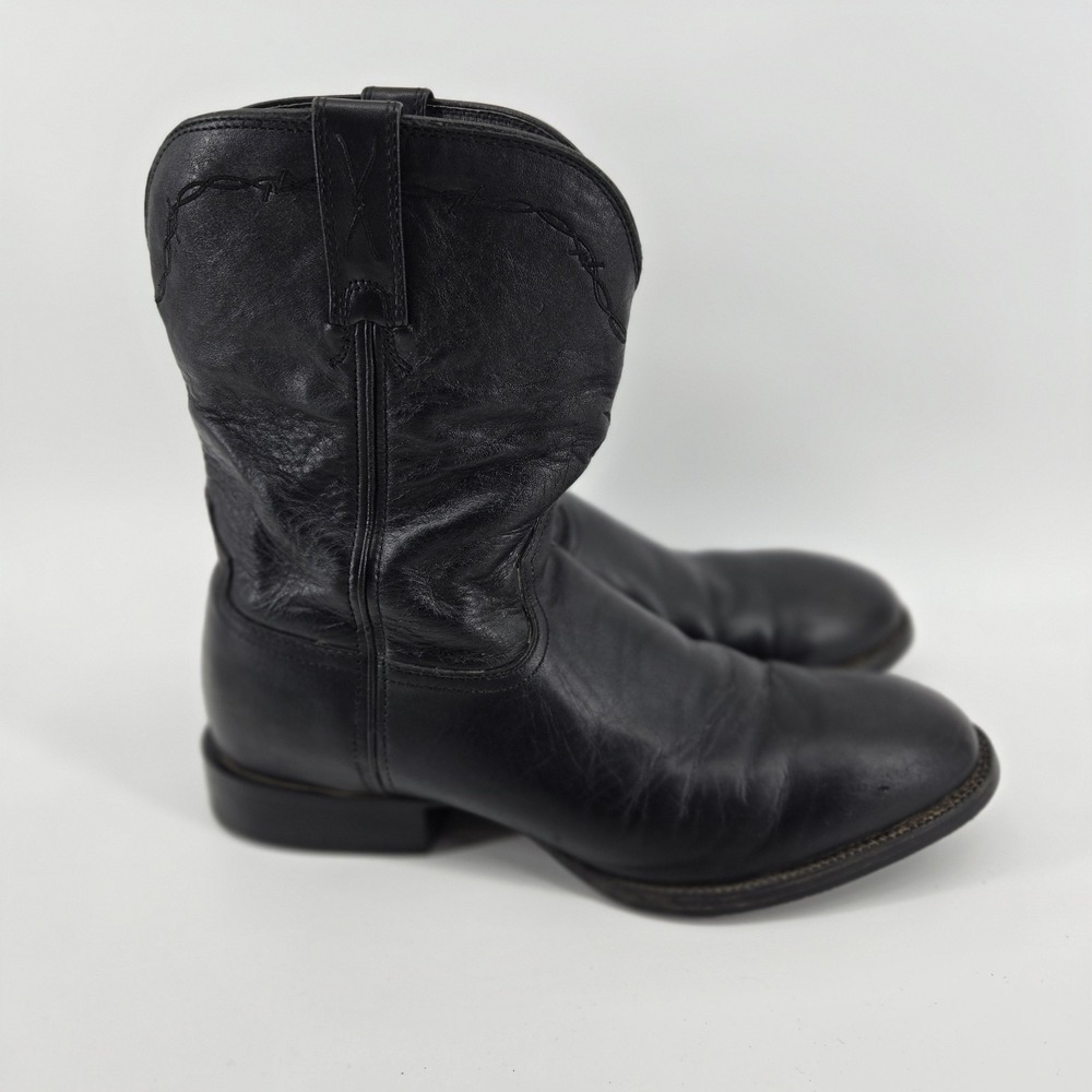 Twisted X Mens Boots Size 12 D Leather Ropers Western Cowboy Work Black